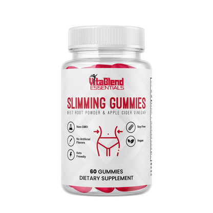 Showcasing Slimming Gummies product bottle